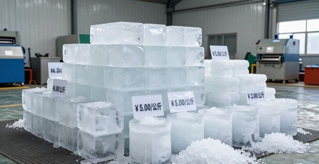 成华区食用冰块多少钱 良臣制冰厂最新报价